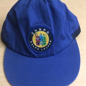 Old school Chaps strap back hat